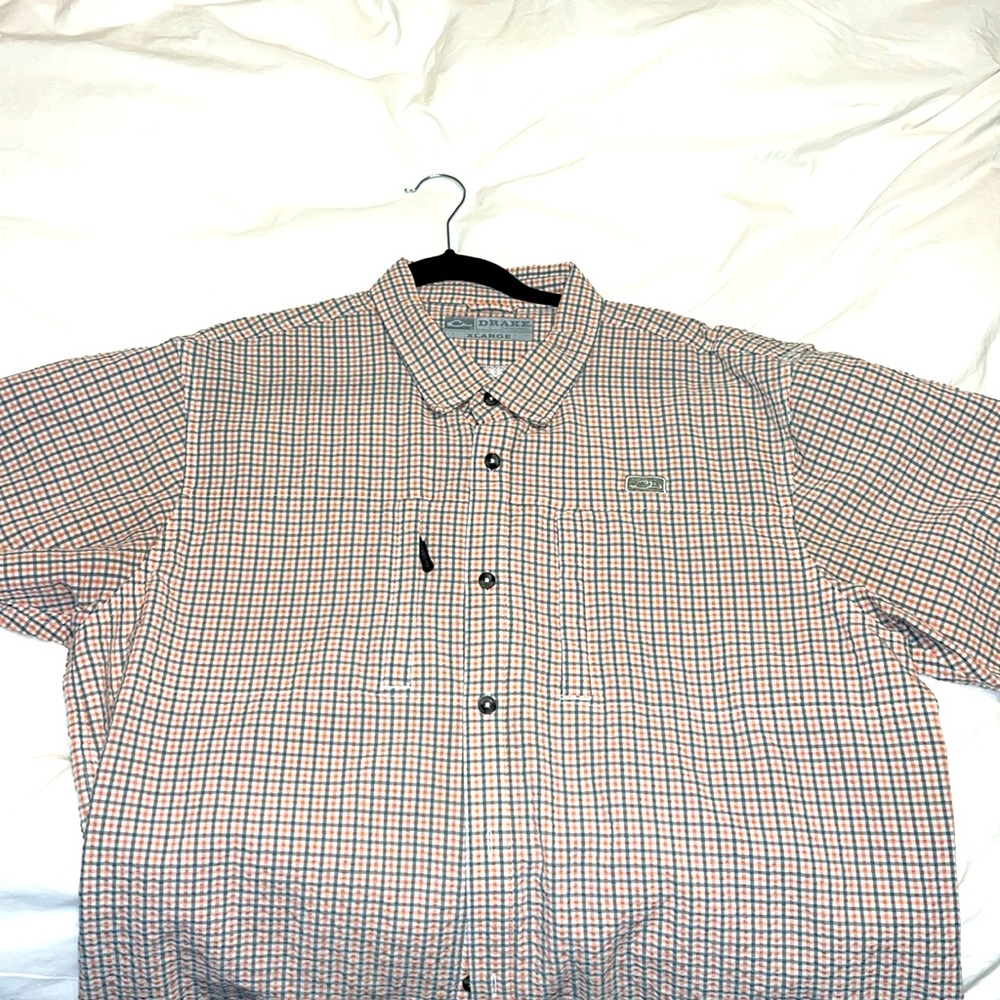 Drake short sleeve button down